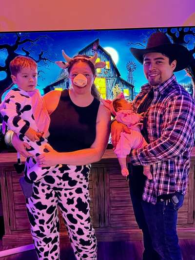 Old McDonald & his 2cows & piglet